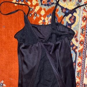 Black night gown